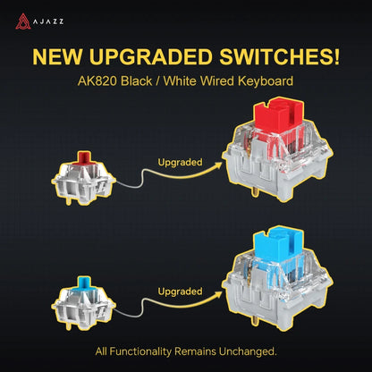 Teclado mecánico para juegos Bluetooth 75 por ciento con intercambio en caliente