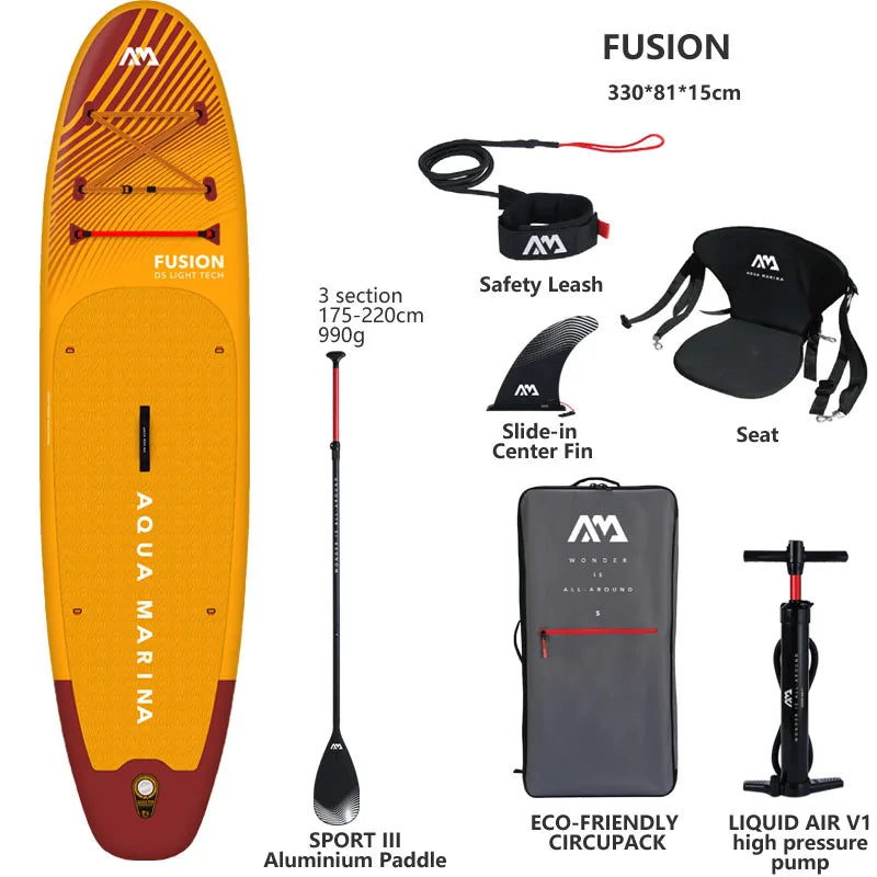 Variant image for Inflatable Stand Up Paddle Board 330x81x15cm with Complete Accessory Set for All Water Sports-6