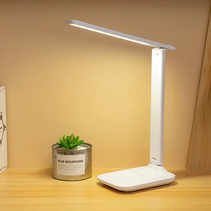 Lampada da scrivania LED touch dimmerabile ricaricabile protezione occhi