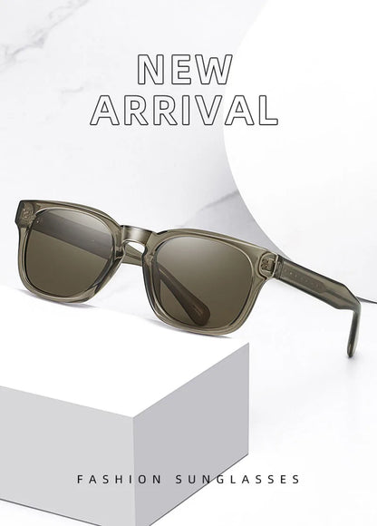 Retro square unisex sunglasses – UV400 gradient lenses, vintage style, travel and beach