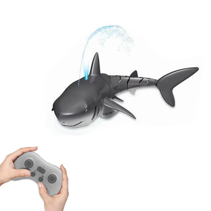 Remote Control Water-Spraying Shark Toy - Fun Electric Submarine for Kids, Waterproof Pool Play