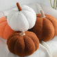 Plush Pumpkin Cushion – Cozy Sherpa & Boucle Throw Pillow for Fall & Halloween Home Decor, Ideal Gift for Kids and Babies