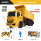 Professional RC Construction Vehicle Set - 2.4G Alloy Excavator & Dump Truck Toy for Kids