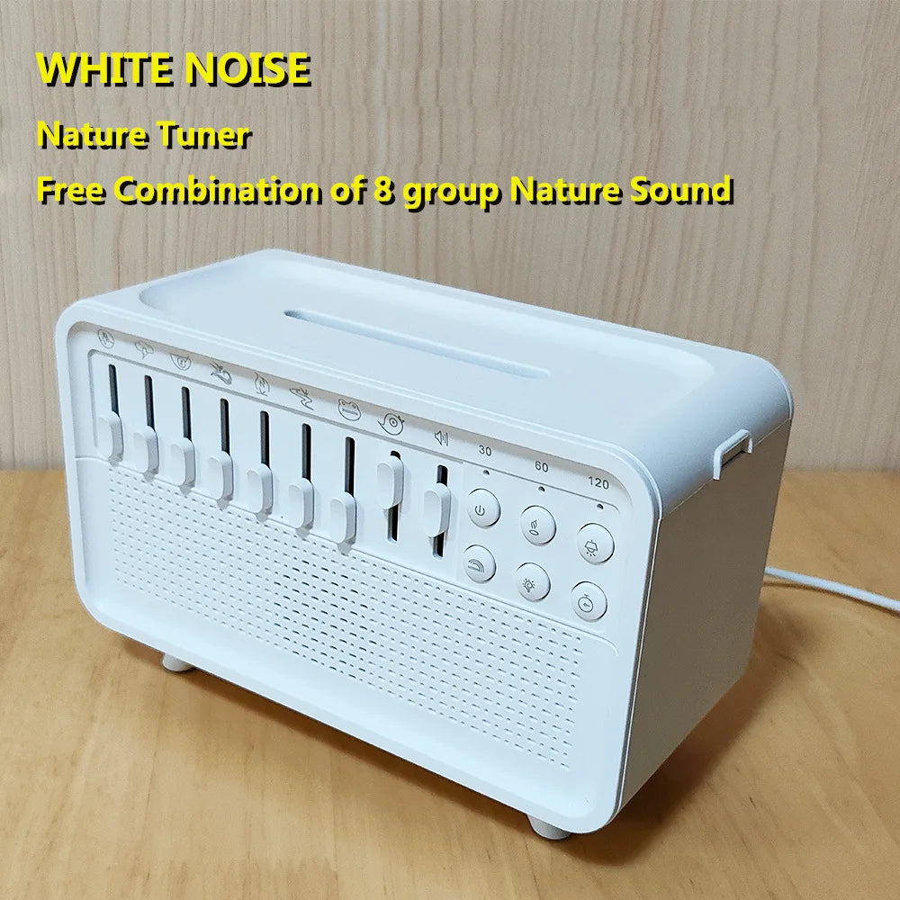 Bluetooth White Noise Speaker Humidifier Night Light