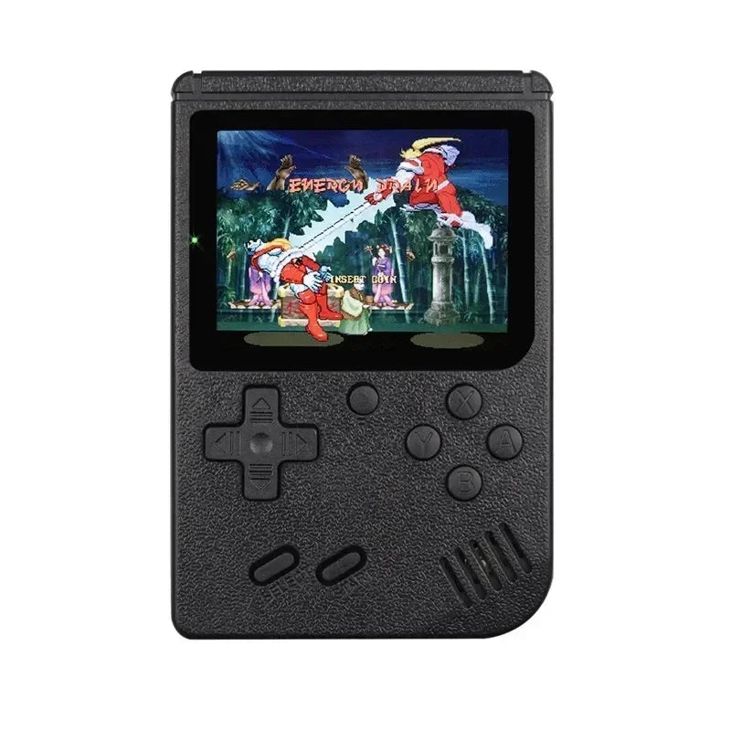 Mini Retro Handheld Video Game Console - 3.0-Inch LCD, 500 Built-In 8-Bit Games, Perfect Xmas Gift for Kids