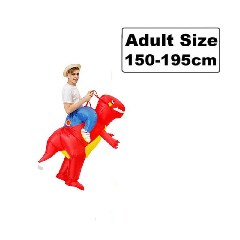 Halloween Alien Oppusteligt Kostume til Børn & Voksne - Sjov Cosplay Dragt til Fester