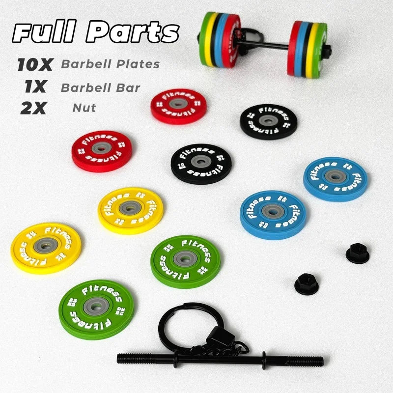 Barbell Keychain Fitness Gift Accessory TikTok Viral Fall 2026 Gift Idea For Gym Lovers