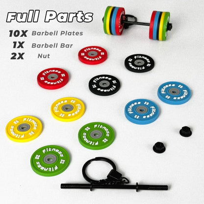 Barbell Keychain Fitness Gift Accessory TikTok Viral Fall 2026 Gift Idea For Gym Lovers