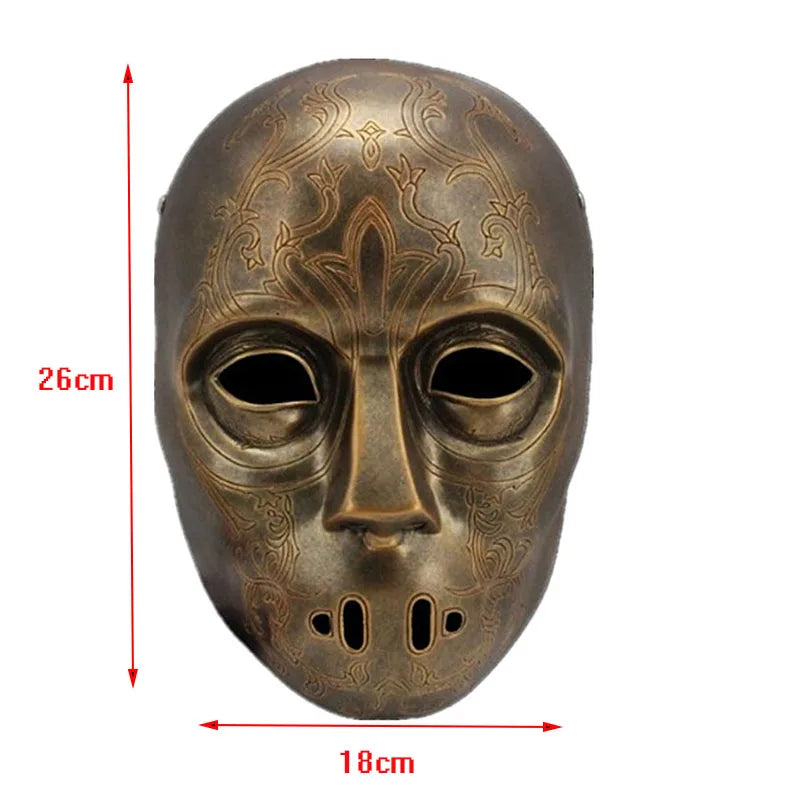 Harry Potter Dooddoenermasker van kunsthars voor cosplay, gemaskerd bal, Halloween en carnaval, Malfoy-rekwisiet 2026