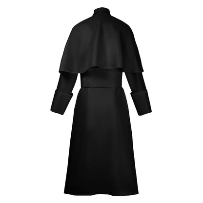 Middeleeuws katholiek priesterkostuum, pauselijke geestelijke, kazuifel-cosplaykostuum voor mannen, Halloween 2026