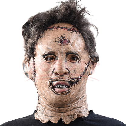 Texas Chainsaw Massacre Leatherface Silicone Horror Cosplay Mask for Adults Halloween 2026