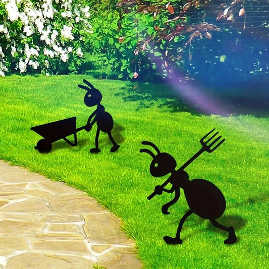 Decorazione da Giardino Formiche in Metallo Picchetti da Giardino Formiche Arte per Prato Cortile Virale su TikTok Regalo Estate 2026