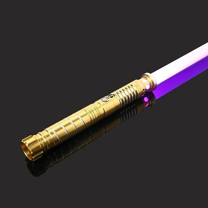 Lightsaber RGB Metal Håndtag Sværd Legetøj Cosplay 2025 Samlerobjekt Rekladerbar Blinkende LED Gave