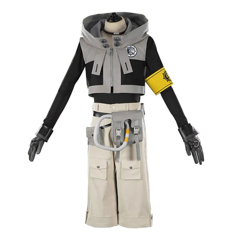 GACHIAKUTA Anime Ludo Enjin Zanka Riyo Four-Character Full Cosplay Suit Set with Wigs Halloween 2026