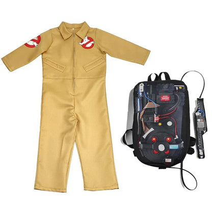 Ghostbusters Movie Cosplay Costume Set with Proton Pack Prop for Adults Halloween Carnival 2026