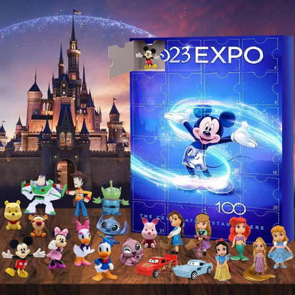 Calendario de Adviento Figuras Mini Stitch 24 Días Navidad