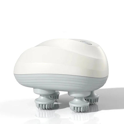 Elektrische Hoofdmassageapparaat USB Oplaadbare Hoofdhuidmassageapparaat Vakantiegeschenk 2026 Diepe Weefselkneden voor Nek Rug Schouders