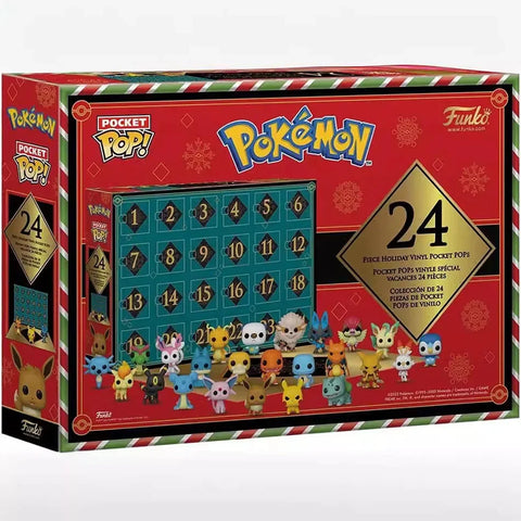 2024 Pokemon Advent Calendar Blind Box - Pikachu, Star Wars & Spider-Man Figurines for Kids