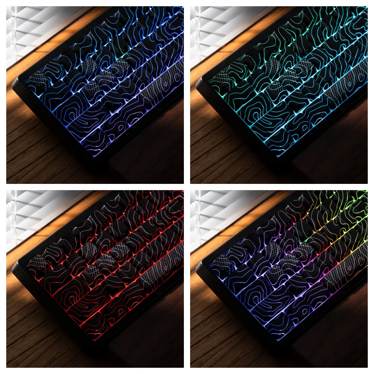 Mechanisch Toetsenbord M67 67 Toetsen Pakking Hot Swappable RGB