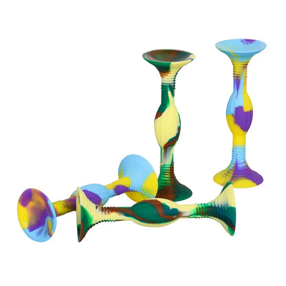 7-teiliges Silikon-Dartspiel-Set - Klebriger Saugnapf-Baseball für Outdoor-Spaß, Erwachsenendekompression