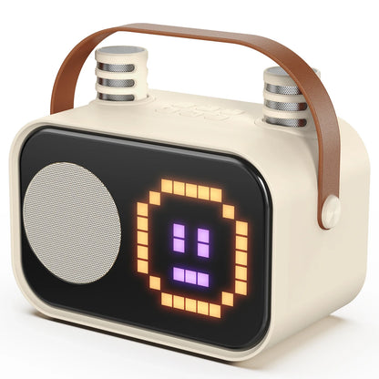Kids Karaoke Machine Portable Bluetooth Speaker With 2 Wireless Microphones Party Gift 2025