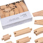 Beech Wood Train Track Set - DIY Assembly Toy for Kids Eco-Friendly