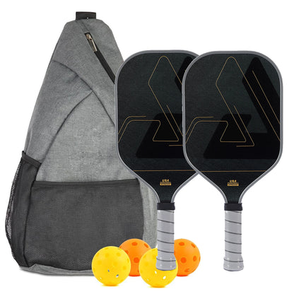Variant image for Professional Carbon Fiber Pickleball Paddles Set of 2 with Honeycomb Core, USAPA Approved Pickleball Equipment for Outdoor Play-3