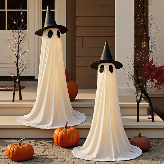 Glowing Ghost Yard Decor Halloween 2025 Outdoor Light