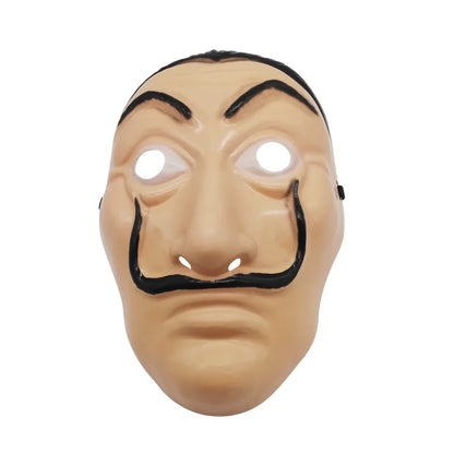 Variant image for Salvador Dali Inspired Cosplay Costume with Mask for Adults and Children, Lightweight Polyester for Halloween and Themed Events-2