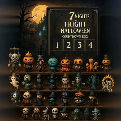 Calendario de Adviento de Halloween Figuras Coleccionables 31 Días 2025