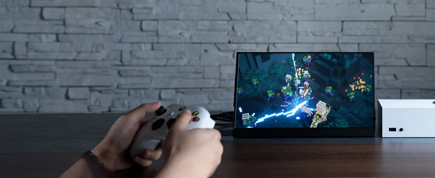 OLED 13,3 tommers bærbar skjerm 1 ms HDR 100 prosent DCI P3