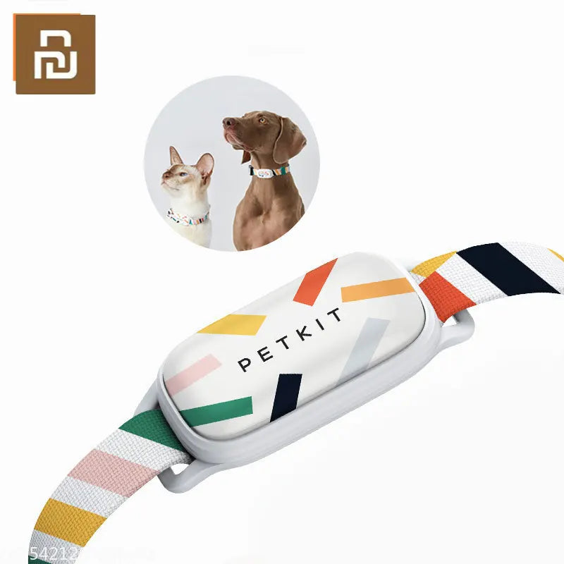 Smart kæledyrs halsbånd justerbart blødt nylon personligt hund kat halsbånd app-aktiveret efterår 2025 vandtæt ID-mærke