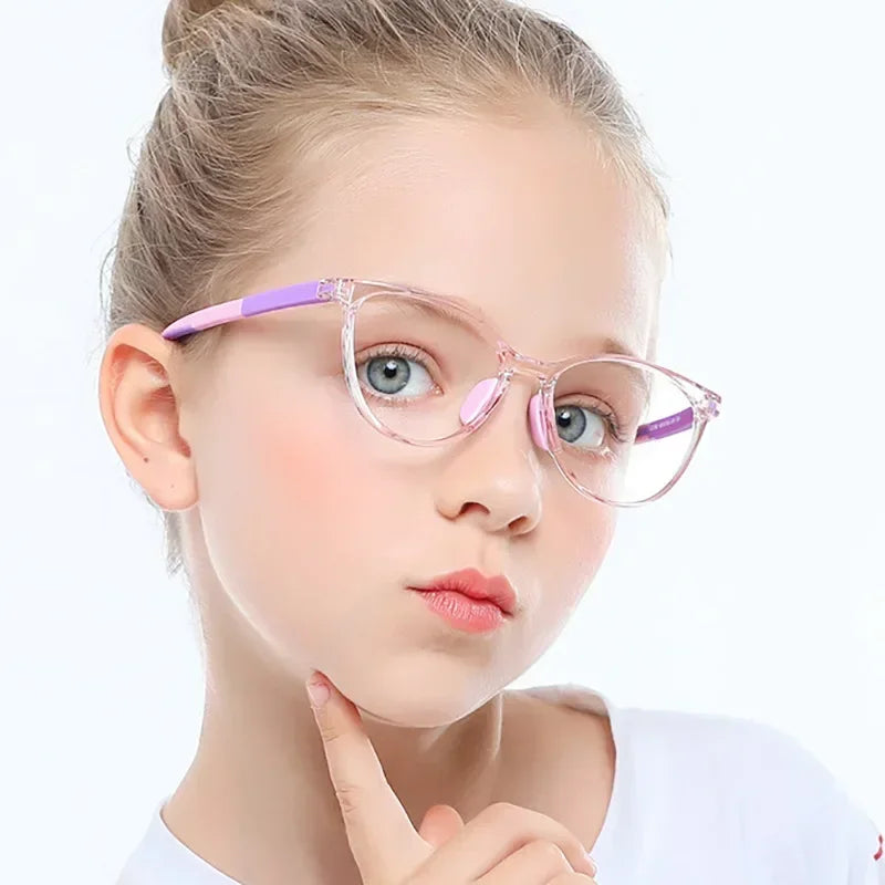 Kids Blue Light Blocking Glasses - Computer Eyewear For Safe Screen Time Back To School 2026