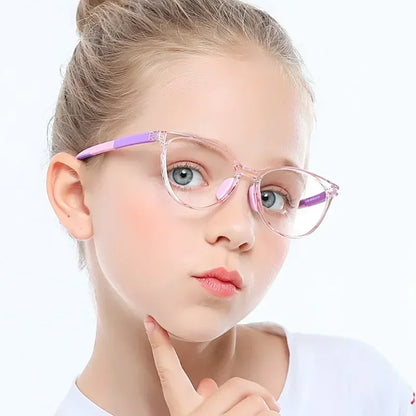 Kids Blue Light Blocking Glasses - Computer Eyewear For Safe Screen Time Back To School 2026