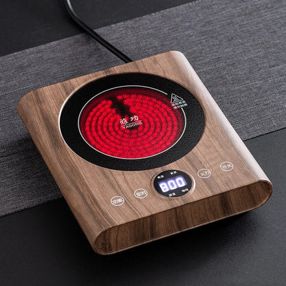 800W Ultra-Thin Electric Ceramic Stove Hot Plate - Multifunctional Tea Maker for Home Cooking
