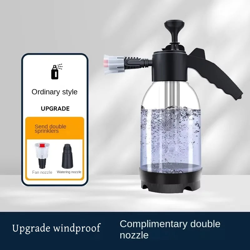 Car Wash Foam Sprayer Bottle Manual Air Pressure Gun