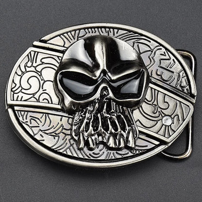 Outdoor Sports Versatile Men's Belt Buckle - Alloy, 7.6cm x 5.8cm, Durable & Stylish