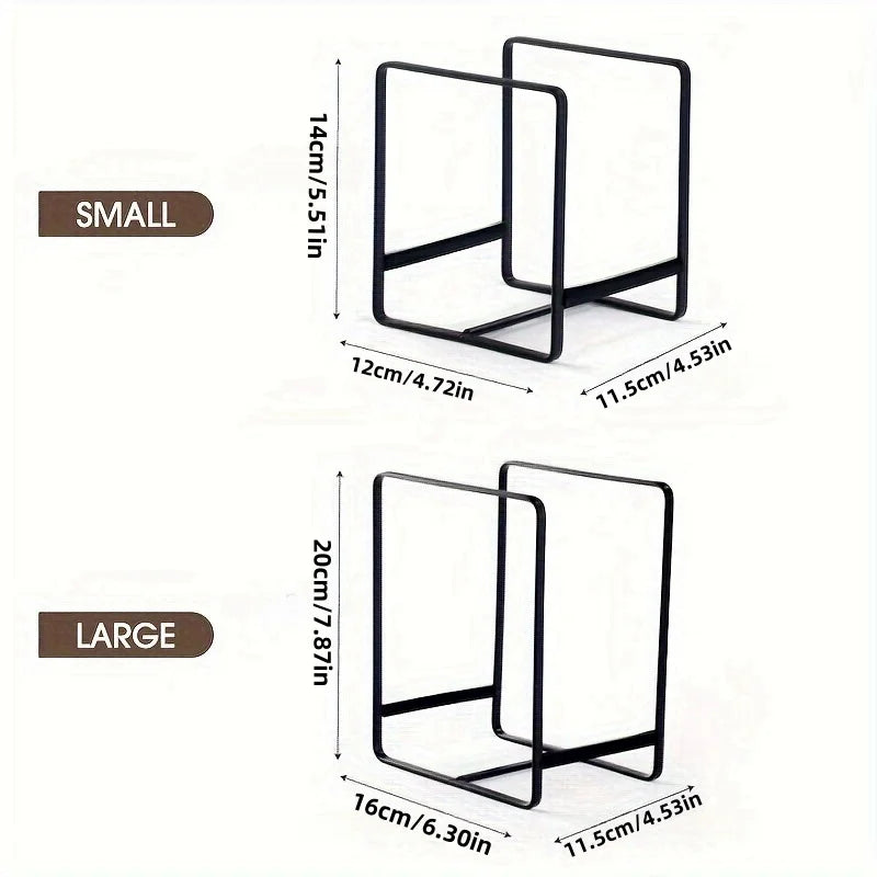 Plate Rack Countertop Dish Organizer Metal Layered Drain