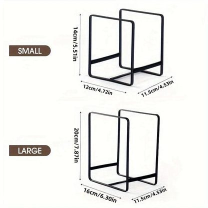 Plate Rack Countertop Dish Organizer Metal Layered Drain