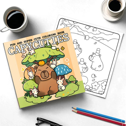 Coloring Book For Adults With Cute Patterns And Easy Drawings Fall 2025 Gift Idea