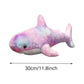 Adorable Purple Shark Plush Toy - 30cm (11.8 inch) Soft Cuddly Animal for Kids, Perfect Sleep Companion and Room Decor