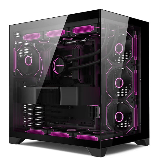 Boîtier PC Gaming Dreamland Pro ATX Double Verre Châssis 360mm