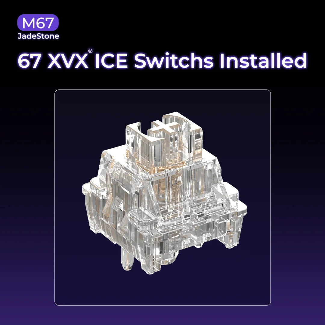 Mechanisch Toetsenbord M67 67 Toetsen Pakking Hot Swappable RGB