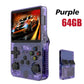 Portable R36S Retro Handheld Video Game Console - 3.5" IPS Screen, 64GB Storage, Linux System