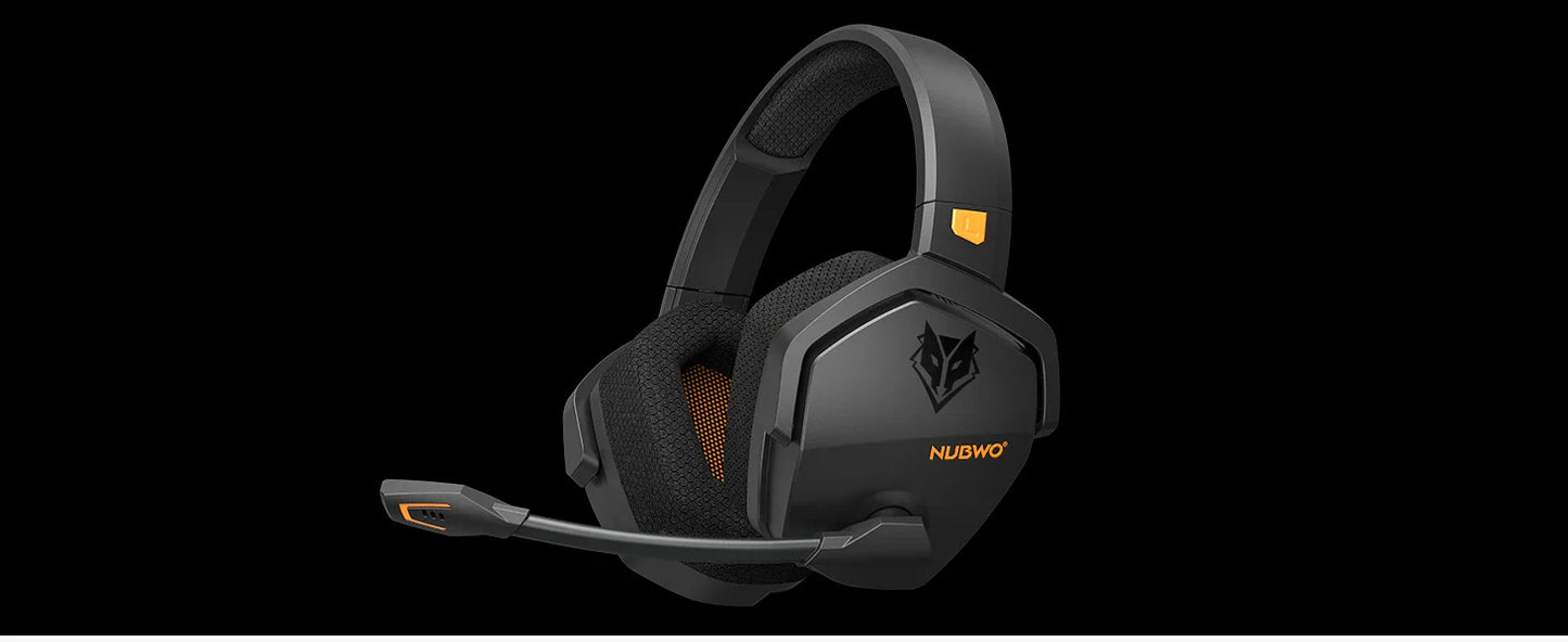 Wireless Gaming Headset With Mic Active Noise Cancellation