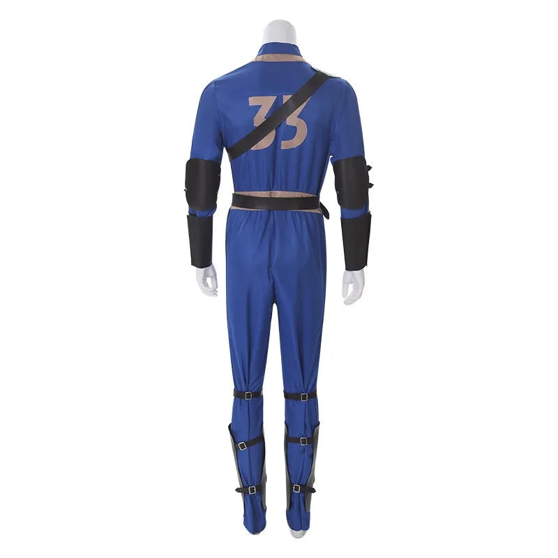 Fallout Vault nr. 33 Lucy MacLean-cosplaykostuum, jumpsuit voor volwassenen, Halloween- en tv-feestkostuum 2026