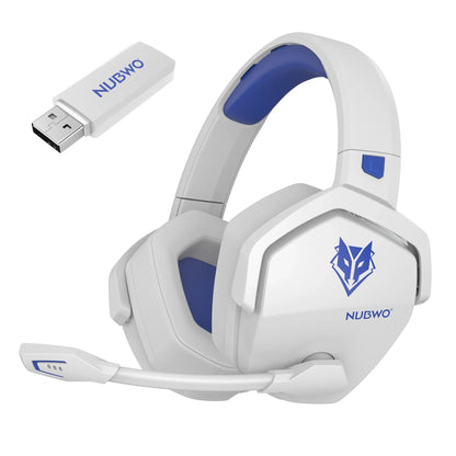 Wireless Gaming Headset With Mic Active Noise Cancellation