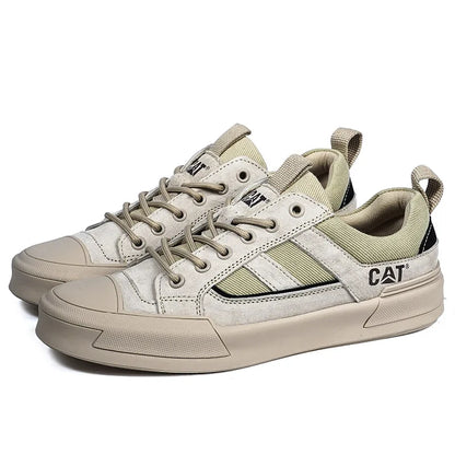 Durable men's outdoor sneakers - anti-slip wear-resistant fabric upper, for hiking and casual everyday