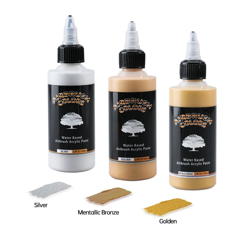 Airbrush Acrylfarben-Set – 8 Farben, wasserbasierte Farben für Nageldesign, Holz- und Stoffbasteleien Frühling 2026