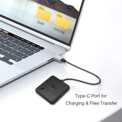 Mini röstinspelare klämma på magnetisk telefon diktafon